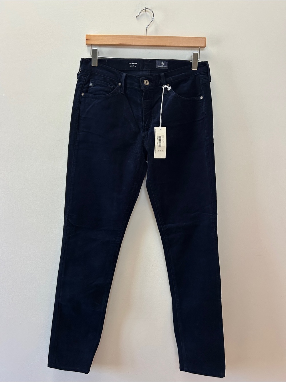Ag Adriano Goldschmied Women's Skinny Pants in Navy